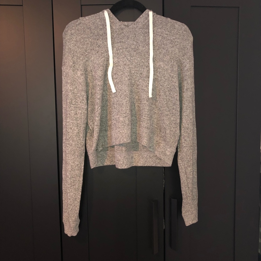 Grey Hollister Hoodie